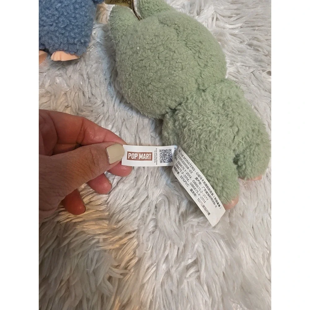 Pop Mart The Monsters Labubu Blue Green Lot of 2